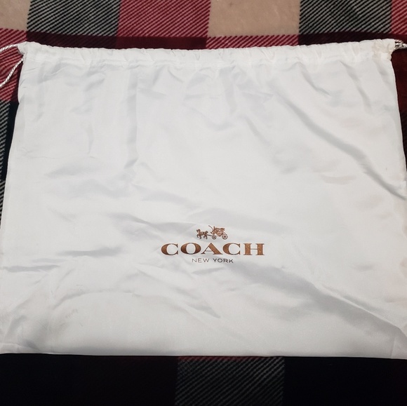 Authentic Used Black Pleated Leather COACH bag - Picture 8 of 8